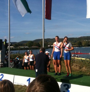 Friederike Reißig und Laura Böe (von links) 3. Platz Friederike Reißig und Laura Böe (von links) 3. Platz